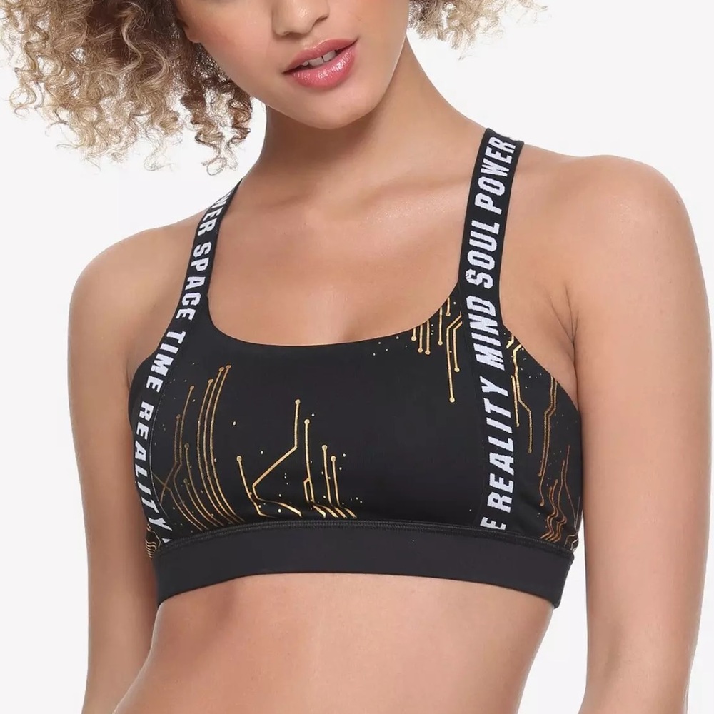 Her Universe Marvel Avengers: Infinity War Infinity Stones Low Impact Sports Bra